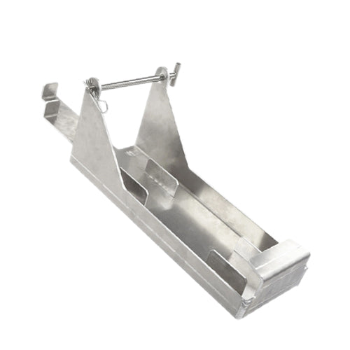 Metal 2 Ton "OG" mount with spring mechanism, designed for secure installation.