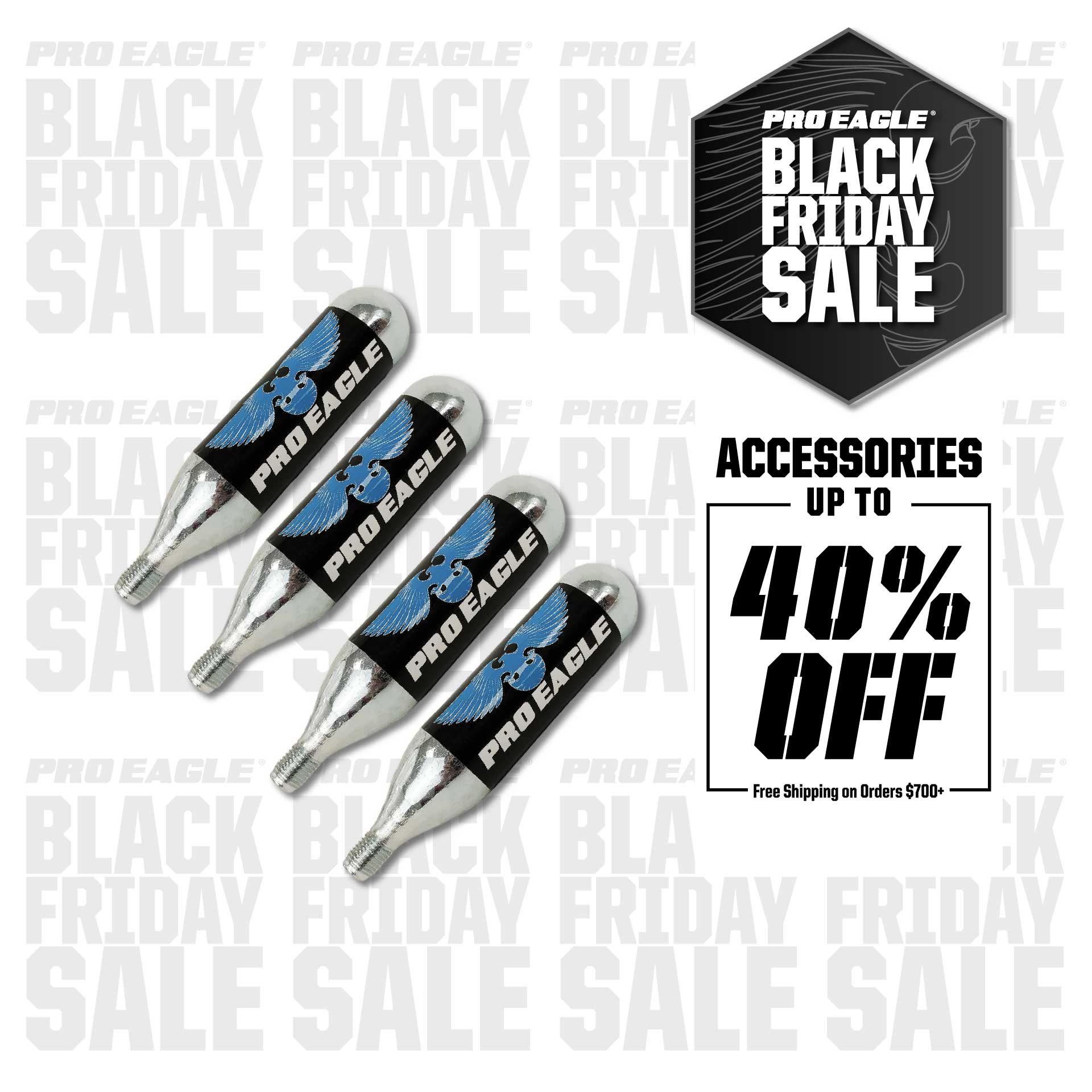 Co2 Cartridges for Phoenix Co2 Air Jack - 25g