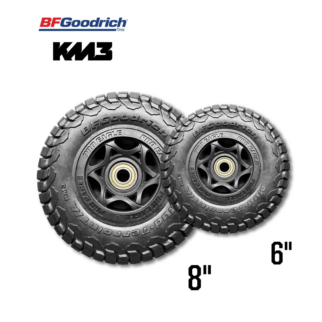 BFGoodrich KM3 Tire Set 6″ & 8″