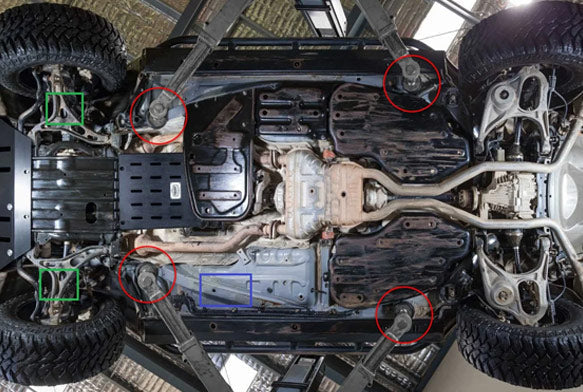 The Definitive Guide to Vehicle Lift Points: Where to Safely Place Your Jack