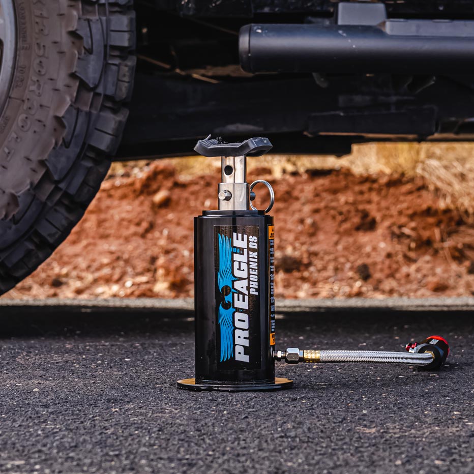 Phoenix DS Air Jack – Dual Stage Pneumatic Jack | Pro Eagle