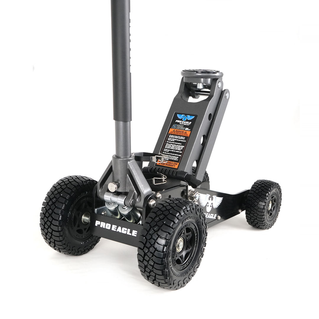 2 ton Big Wheel Floor Jack – All Terrain Hydraulic Jack | Pro Eagle