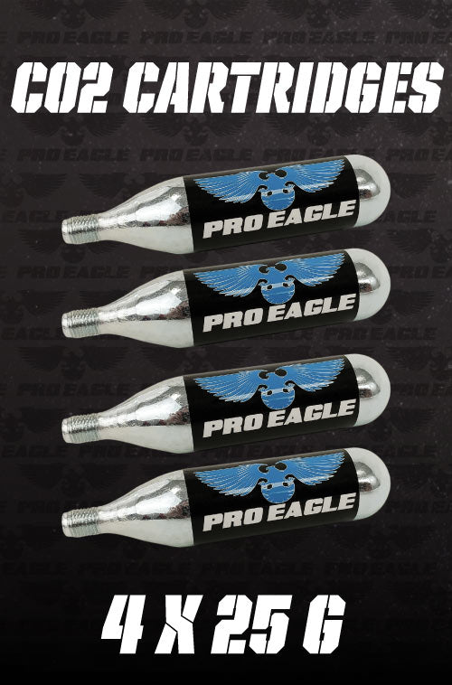 Co2 Cartridges for Phoenix Co2 Air Jack - 25g