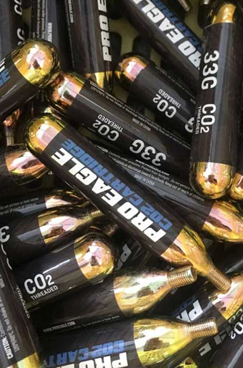 Co2 Cartridges for Phoenix Co2 Air Jack - 33g