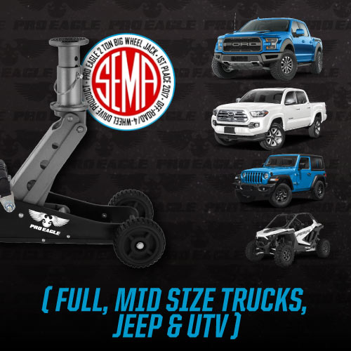 2 Ton Big Wheel Off Road Jack &quot;The Beast&quot;