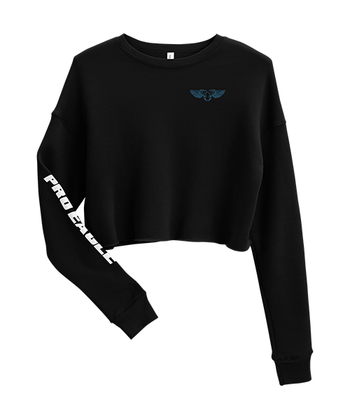 Pro Eagle Women Crop Sweatshirt