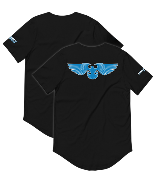 Pro Eagle - Curved Hem T-Shirt